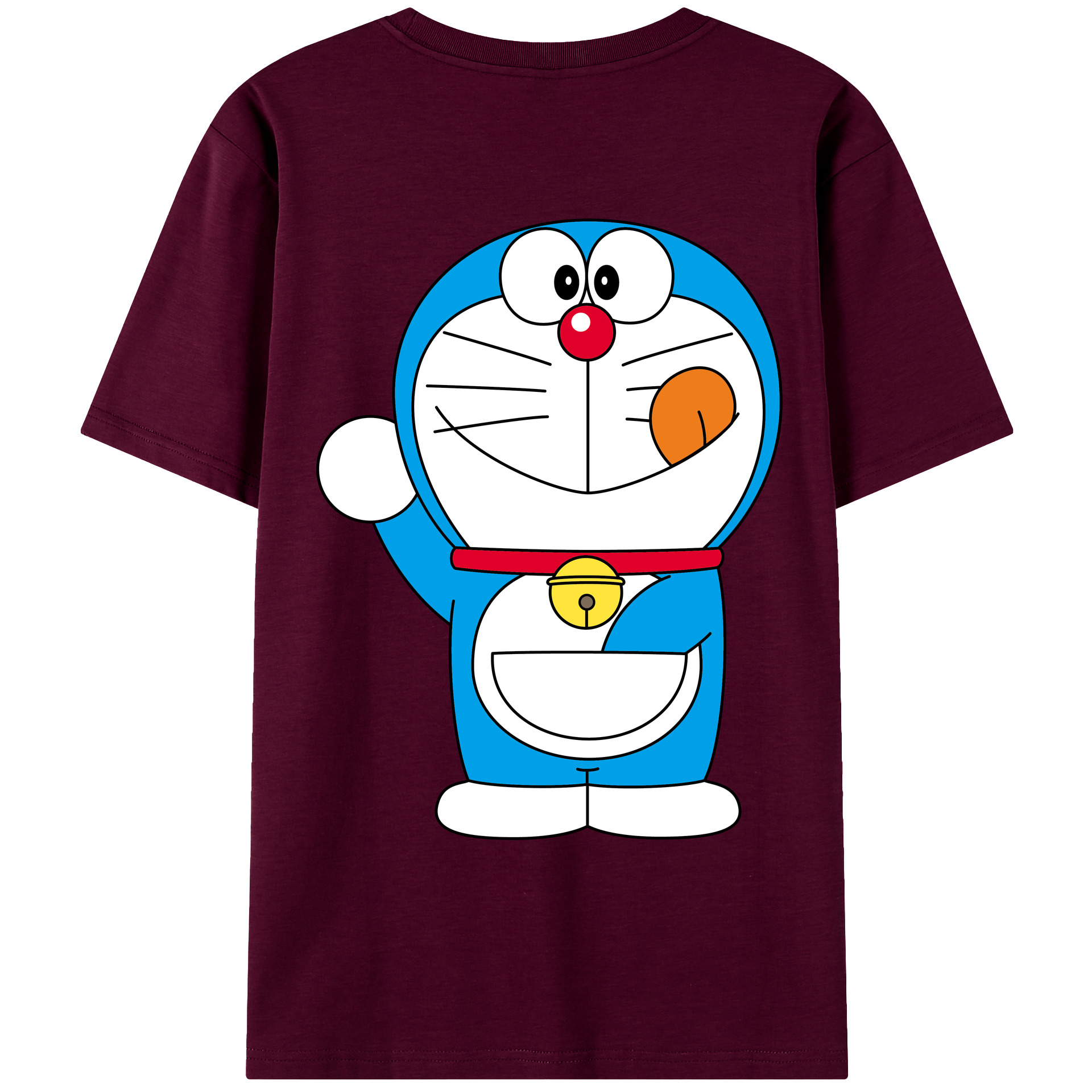 （画像用） ドラえもん Doraemon レディース半袖Tシャツ(バックプリント)